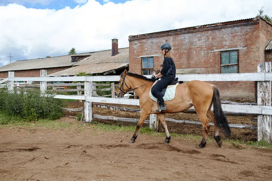 An image of an Ardennais horse being groomed by its owner