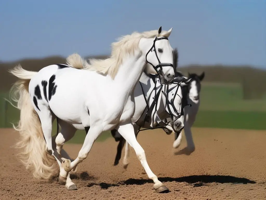 Image of a French Trotter horse, showcasing its athleticism and elegance