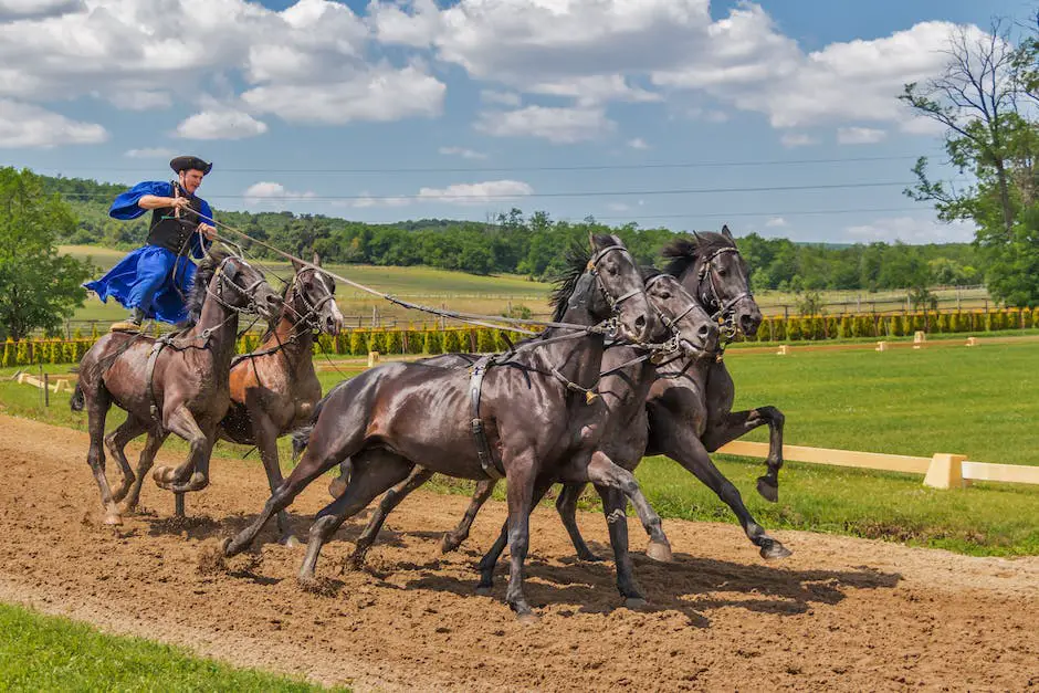 Image of people riding horses in Germany